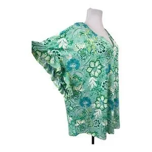 Ruby Rd Blouses Ruby Rd. | Tops | Ruby Rd New Womens 2x Blouse Pullover Stretchy Floral ...